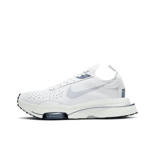 Nike Air Zoom Тип Амортизаторы Slip-resistant Низкий Топ Беговые кроссовки Мужские Белые