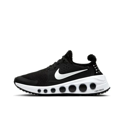 Nike CruzrOne Амортизирующие беговые кроссовки для бега с низким профилем унисекс черно-белые