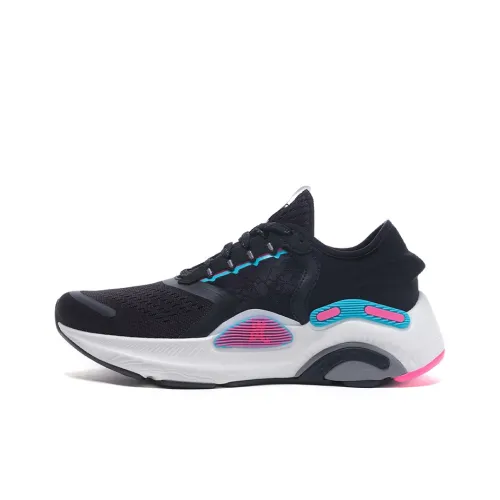 LINING Arashi Plus Амортизаторы Oтскок Низкий Топ Беговые кроссовки Женские Стандартный Черный