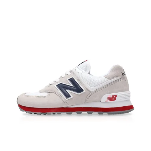 New Balance NB 574 Low Топ Повседневные Беговые Кроссовки Унисекс Туманно-Серый