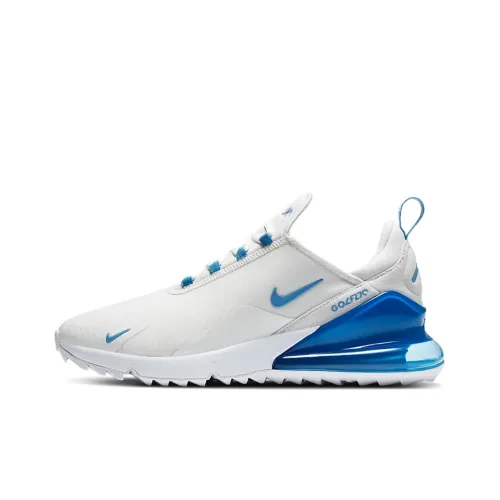 Nike Air Max 270 Low Беговые кроссовки Унисекс Белый Синий
