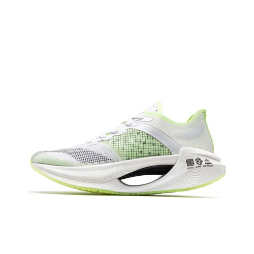 LINING Shadow Essential Амортизация Rebound Дышащий Покрытие Легкий Низкий Топ Беговые кроссовки Женские Белый Зеленый