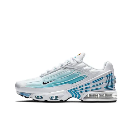 Nike Air Max Plus Low Топ Беговые кроссовки Мужские Синие Белые