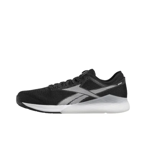 Reebok Nano 9,0 Амортизация и Дышащие Низкие Кроссовки для Бега Унисекс Черные