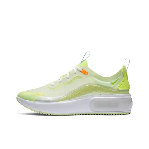 Nike Air Max DIA Low Беговые кроссовки Женские Лимон