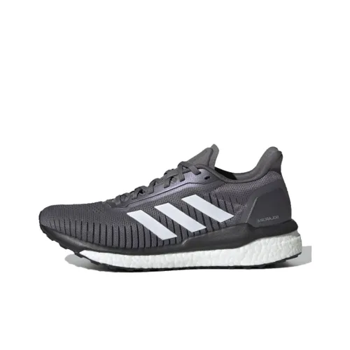 Adidas Solar Drive 19 Low Топ Беговые кроссовки Женские Серый Коричневый