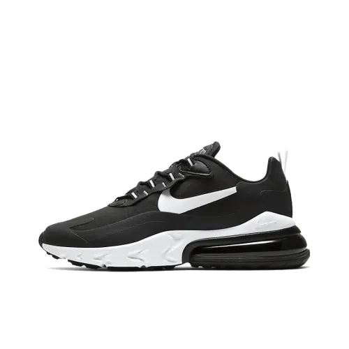 Nike Air Max 270 Амортизация Износостойкий Низкий Топ Повседневные Беговые Кроссовки Мужские Черные