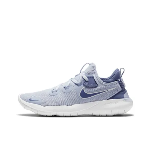 Nike Flex 2020 RN Амортизирующие низкие беговые кроссовки с антискользящим покрытием женские синий и белый
