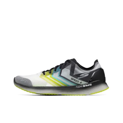 Skechers Speed 6 Hyper Low Топ Беговые кроссовки Унисекс Черный