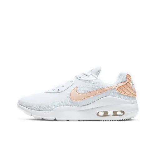 Nike Air Max Oketo Low Беговые кроссовки для женщин белые розовые