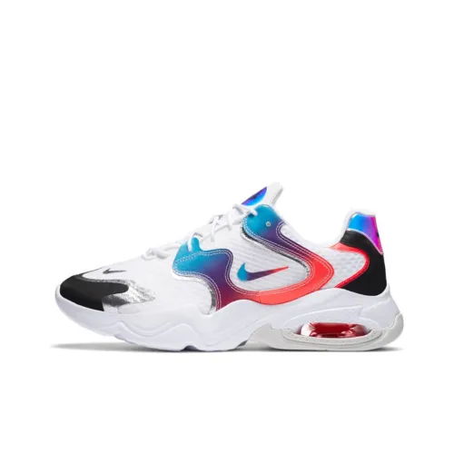 Nike Air Max 2X Low Топ Повседневные Беговые Кроссовки Мужские Белые Синие Красные