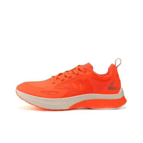 PEAK Taichi UP30 Low Топ Беговые кроссовки Мужские Неон Ярко-оранжевый