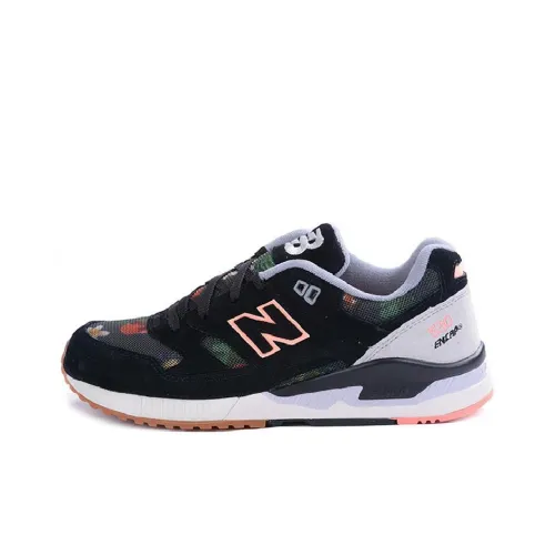 New Balance NB 530 Low Топ Повседневные Беговые Кроссовки Женские Черные Зеленые
