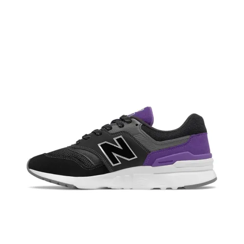 New Balance NB 997H Амортизация Верх Низ Беговые кроссовки Женские Черный Фиолетовый