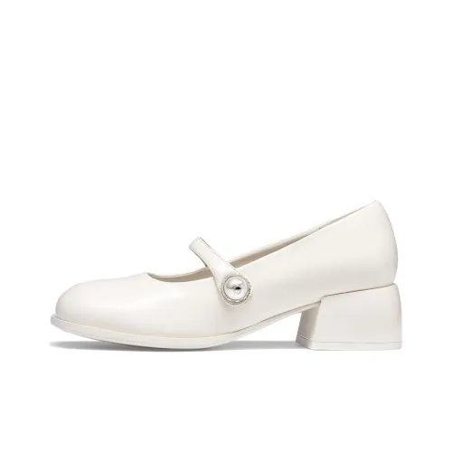 Kiss Kitty Квадратный каблук Mary Jane обувь 4,5 см женская