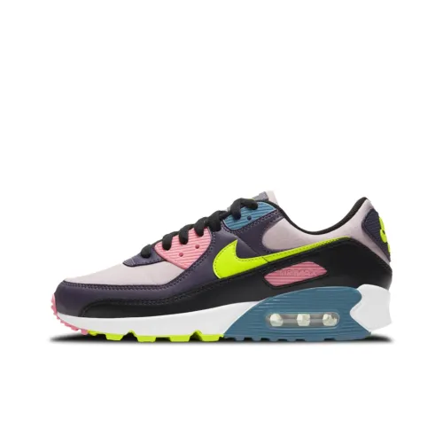 Nike Air Max 90 Low Топ Беговые кроссовки Мужские Многоцветные