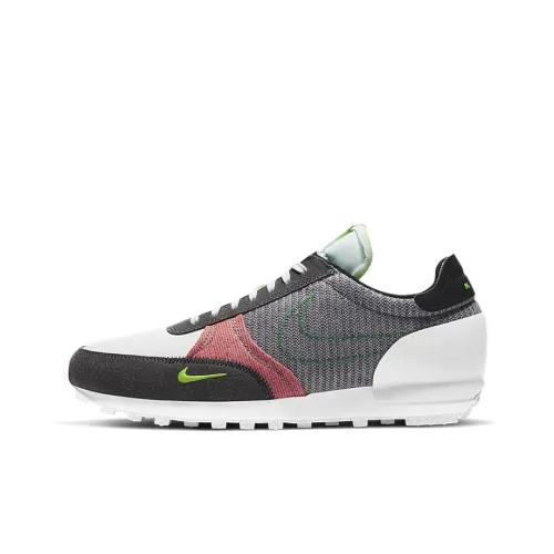 Nike Daybreak Type Low Беговые кроссовки Унисекс Серый Красный Белый