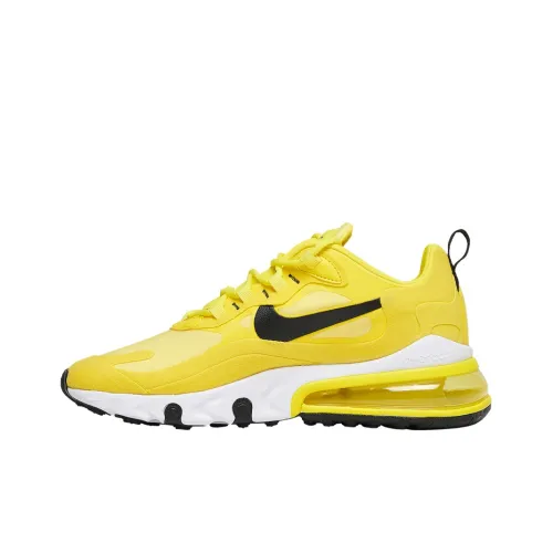 Nike Air Max 270 Low Беговые кроссовки Мужские Желто-белые