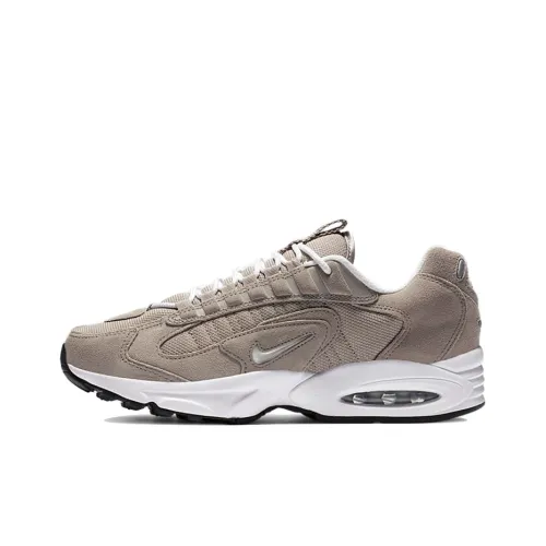 Nike Air Max Tria Low Топ Air Cushion Беговые кроссовки Мужские Белый Коричневый