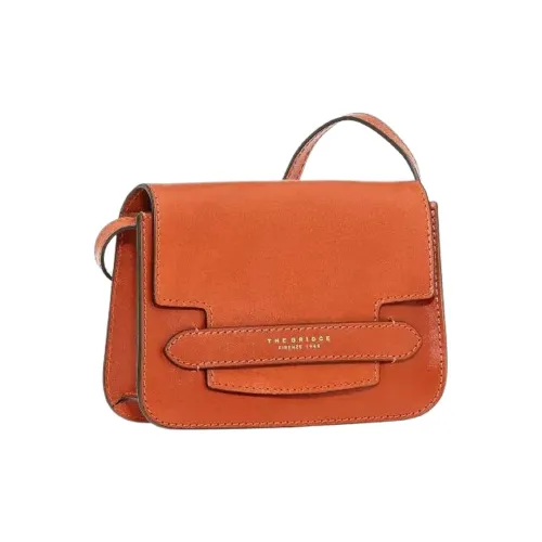 THE BRIDGE Кожа Сумка через плечо Женская Апельсин