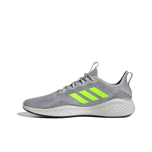 Adidas Fluidflow 1,0 Дышащие Низкие Беговые Кроссовки Мужские Серые Зеленые