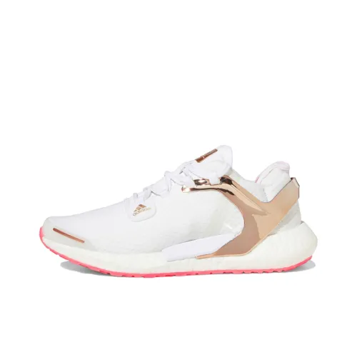 Adidas Alphatorsion Boost Амортизация Противоскользящий Низкий Отскок Низкий Топ Повседневные Беговые Кроссовки Женские Белый Розовый