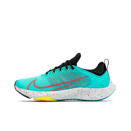 Nike Zoom Speed Амортизация Низкие Беговые Кроссовки Женские Черный Белый Синий