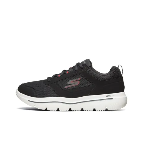 Skechers Go Walk Evolution Ultra Low Топ Беговые кроссовки Мужской Черный Красный