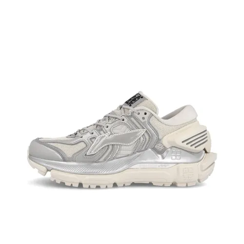 LINING Kuafu Low Топ Беговые кроссовки Мужской Гинкго Париж Модный Неделя