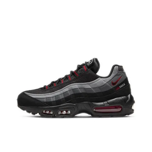 Nike Air Max 95 Low Беговые кроссовки Топ Унисекс Синий Красный