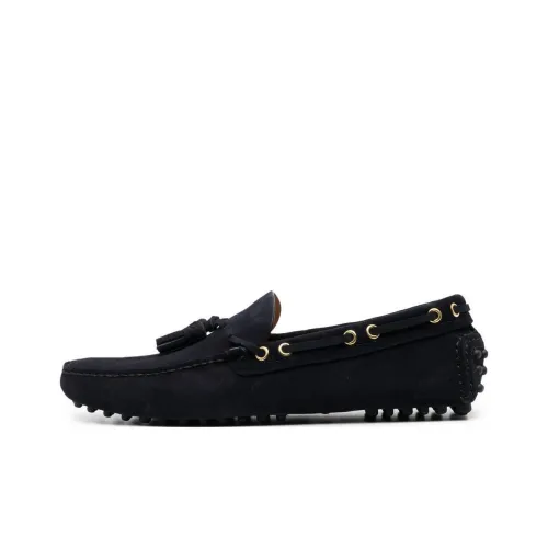 Car Shoe Лоферы с резиновым покрытием, черные, мужские