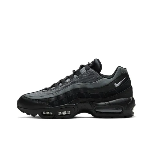 Nike Air Max 95 Low Беговые кроссовки Унисекс Черные Серые
