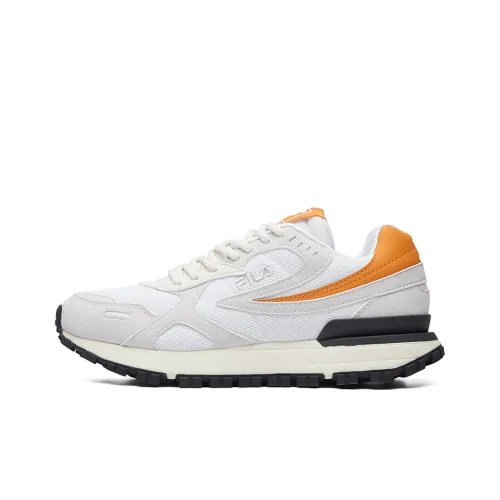 FILA Zagato Low Топ Беговые кроссовки Мужские Белые Серые