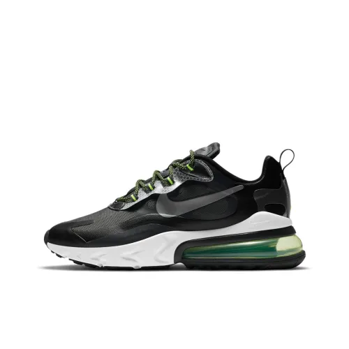 Nike Air Max 270 Low Беговые кроссовки Мужские Черные Зеленые