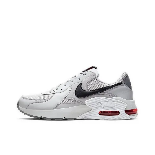 Nike Air Max Excee Low Беговые кроссовки Мужские Серый Красный