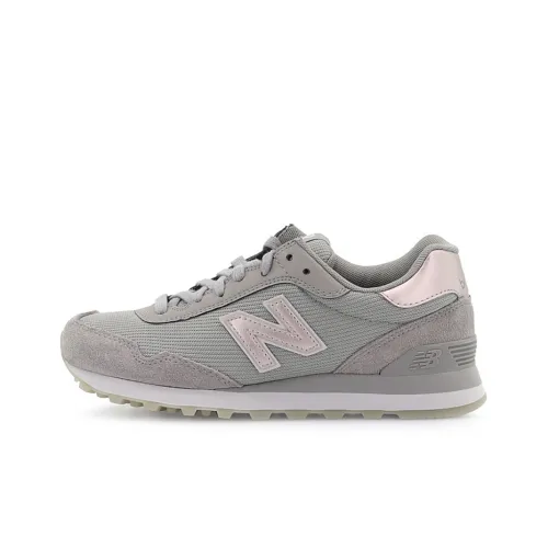 New Balance NB 515 Low Топ Беговые кроссовки Женские Серый Розовый