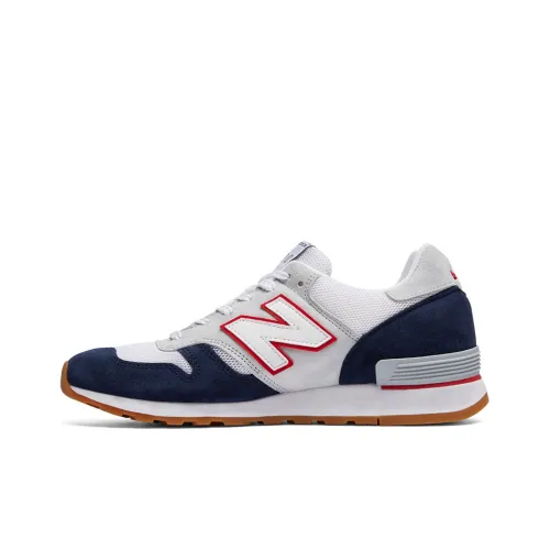 New Balance NB 670 Дышащие Низкие Кроссовки для Бега Унисекс Серый Синий D Ширина