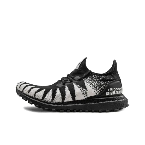 NEIGHBORHOOD co-brand x Adidas ULT Non Нижняя юбка Легкий Низкий Топ Беговые кроссовки Мужской Черный