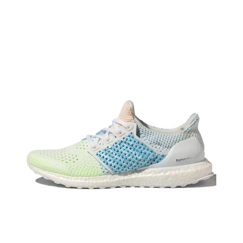 Adidas ULT Амортизация Дышащий И Прочный Дизайн Низкие Кроссовки для Бега Унисекс Белый Синий Зеленый