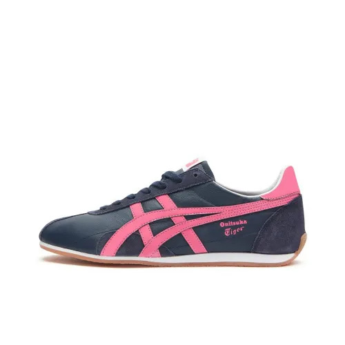 Onitsuka Tiger Runspark Амортизация Противоскользящие Устойчивые к истиранию Низкий Топ Марафон Беговые кроссовки