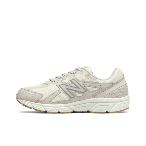 New Balance NB 480 Легкий MID Топ Беговые кроссовки Женские Серый Белый