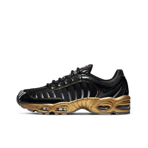 Nike Air Max Tailwind Low Беговые кроссовки Мужские Черный Золото