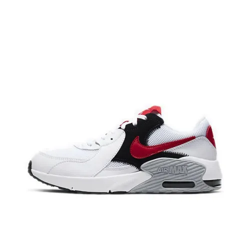 Nike Air Max Excee Low Топ Марафон Беговые кроссовки Женские Белый Черный Красный