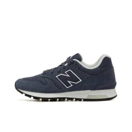 New Balance NB 565 Low Топ Марафон Беговые кроссовки Унисекс Темно-синий D Ширина
