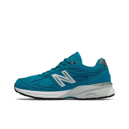 New Balance NB 990 V4 Low Топ Беговые кроссовки Женские Синие