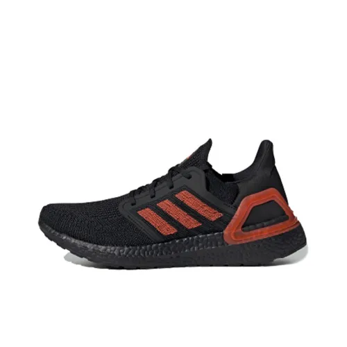 Adidas ULT Шокаблоки Устойчивые к истиранию Низкий Топ Беговые кроссовки Мужские Черные Красные