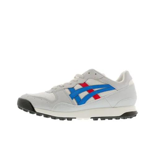 Onitsuka Tiger Horizonia Нескользящий Легкий Низкий Топ Беговые кроссовки Унисекс Белый Синий Красный