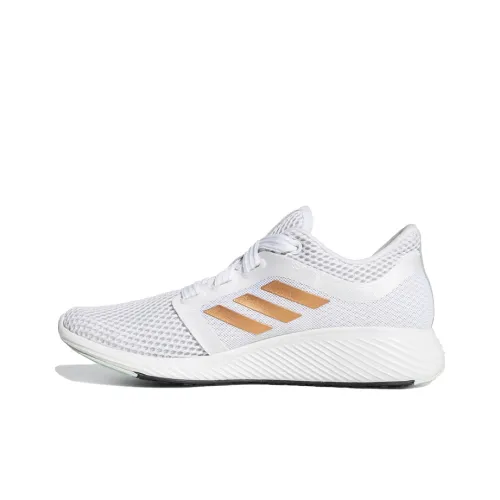 Adidas Edge Lux 3 Амортизирующие шоки Противоскользящие Устойчивые к истиранию Низкий топ Беговые кроссовки Женские Белые