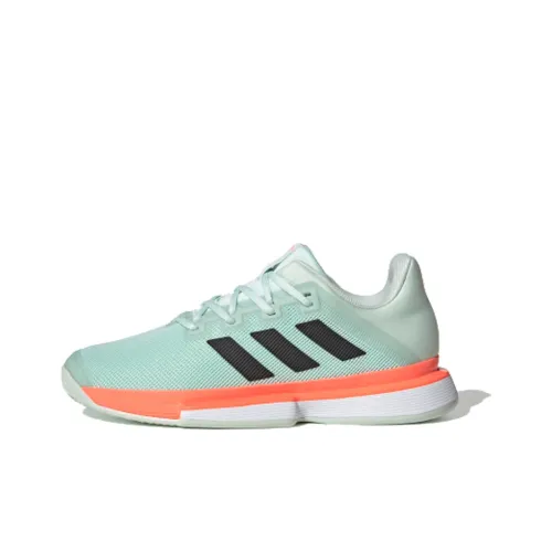 Adidas Solematch Bounce Нескользящий Легкий Низкий Топ Беговые кроссовки Мужские Светло-зеленый