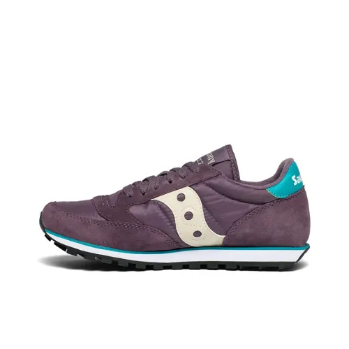 Saucony Jazz 81 Slip-Resistant Abrasion-Resistant Low-Top Athletic Shoes Women's Purple Standard M